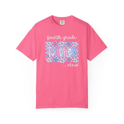Floral Fourth Grade Tee
