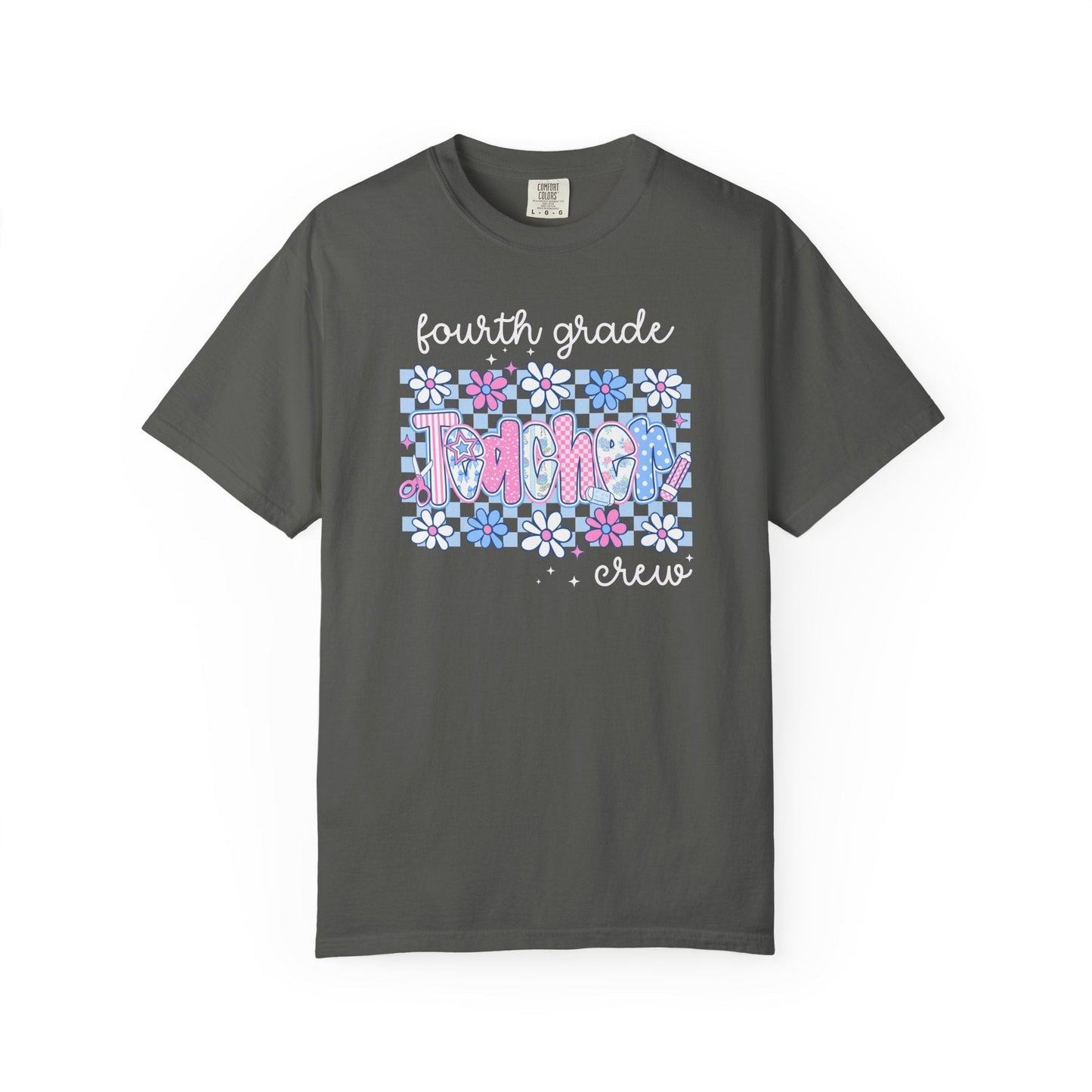 Floral Fourth Grade Tee