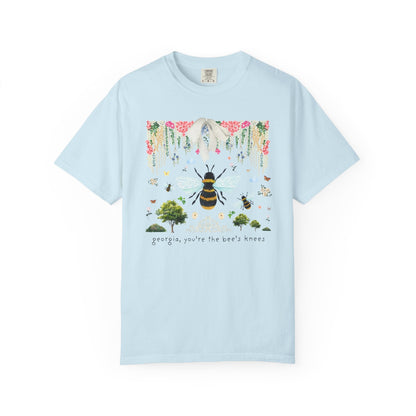 Floral Georgia Tee Shirt for Insect or Animal Lover