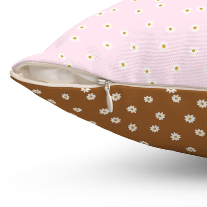 Floral Ghost Garden Pillow for Mom Who Loves Flowers and Butterflies: Save The Pollinators