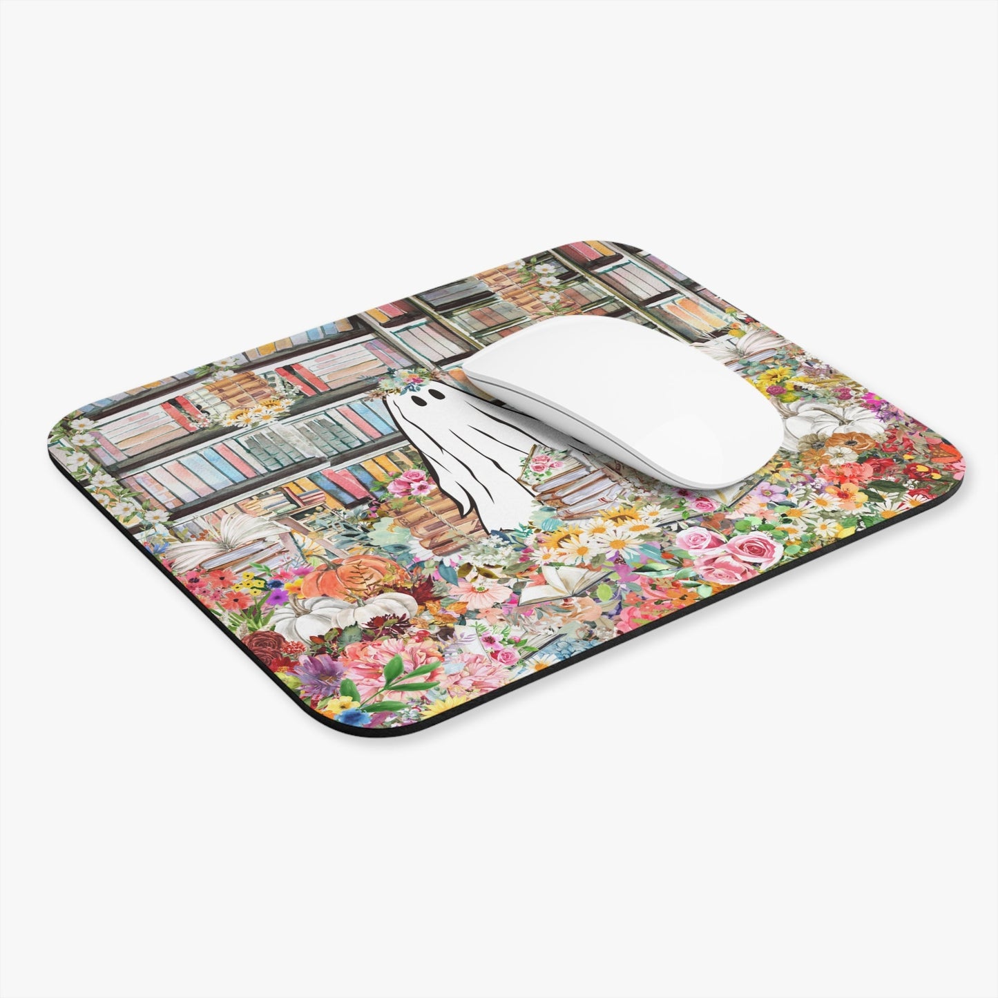 Floral Ghost Mousepad