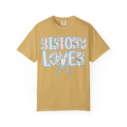 Floral History Lover Tee