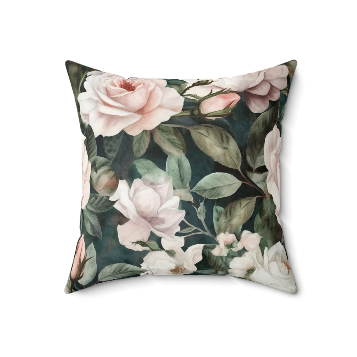 Floral History Pillow with Roses: Anne Boleyn Did Nothing Wrong | Cute Tudor History Pillow