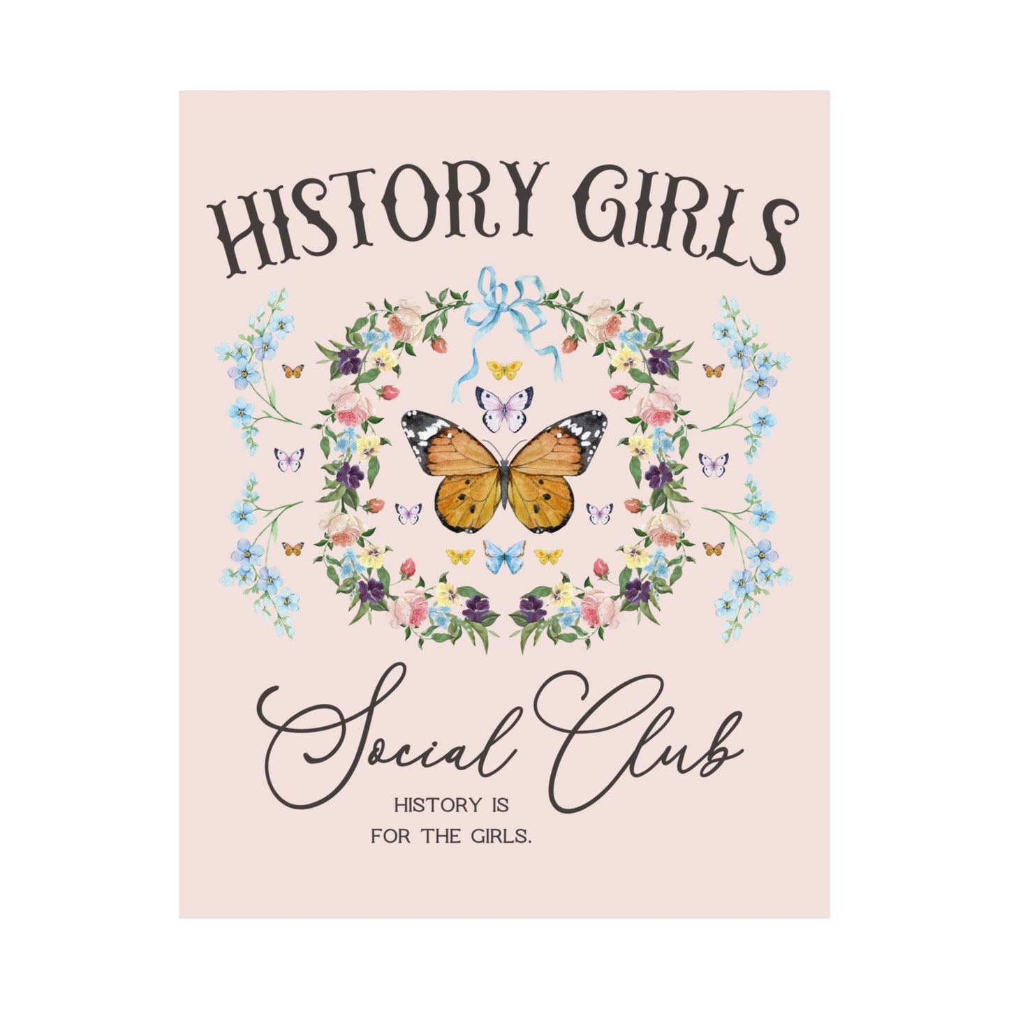 Poster: History Girls Social Club