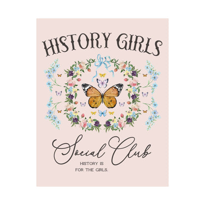 Poster: History Girls Social Club