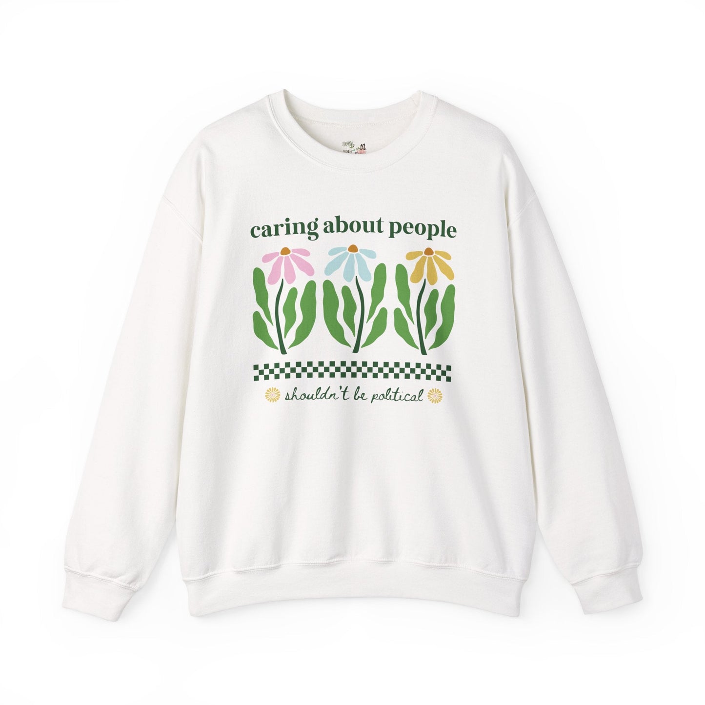 Floral Human Rights Sweatshirt