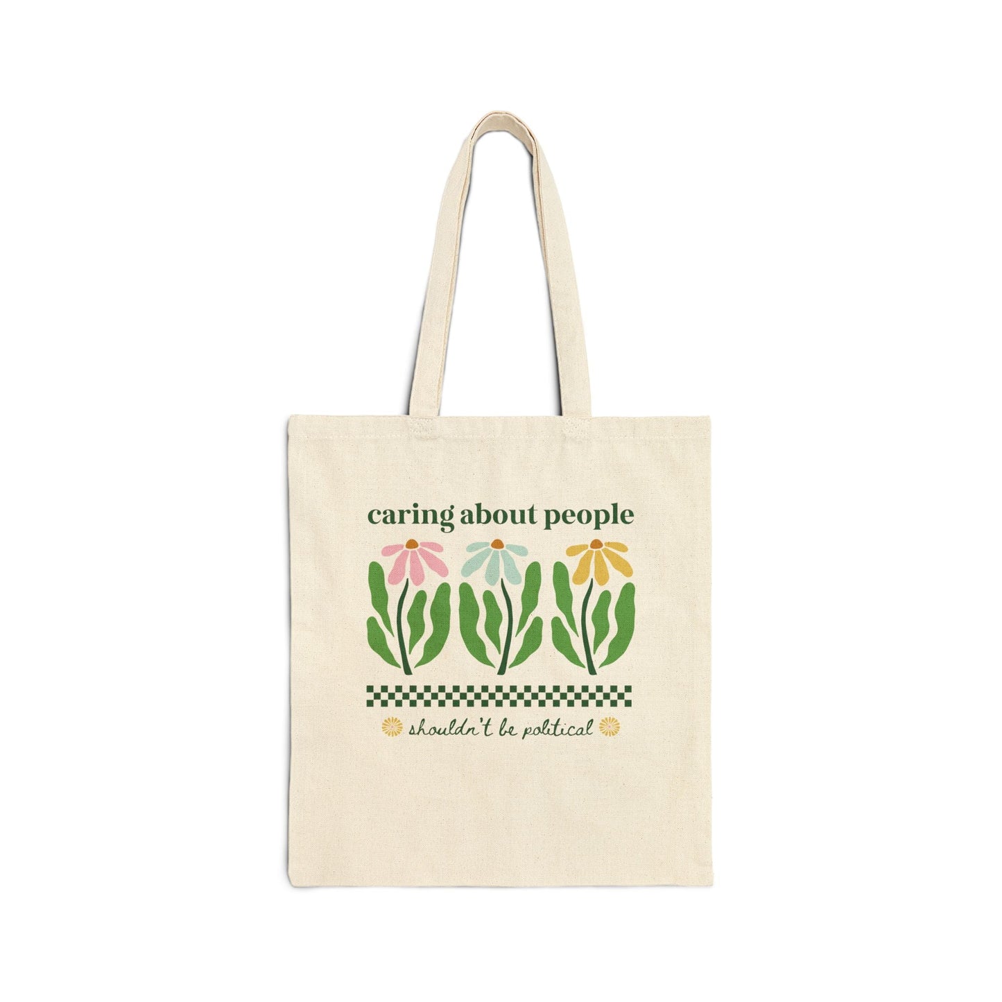 Caring About People Tote