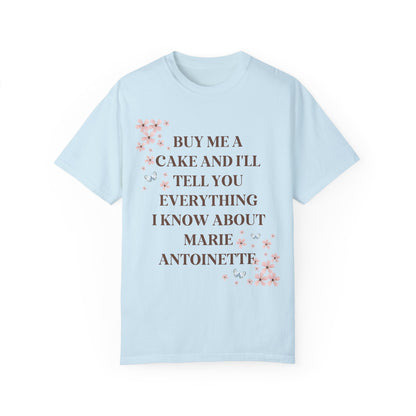 Floral Marie Antoinette History Merch