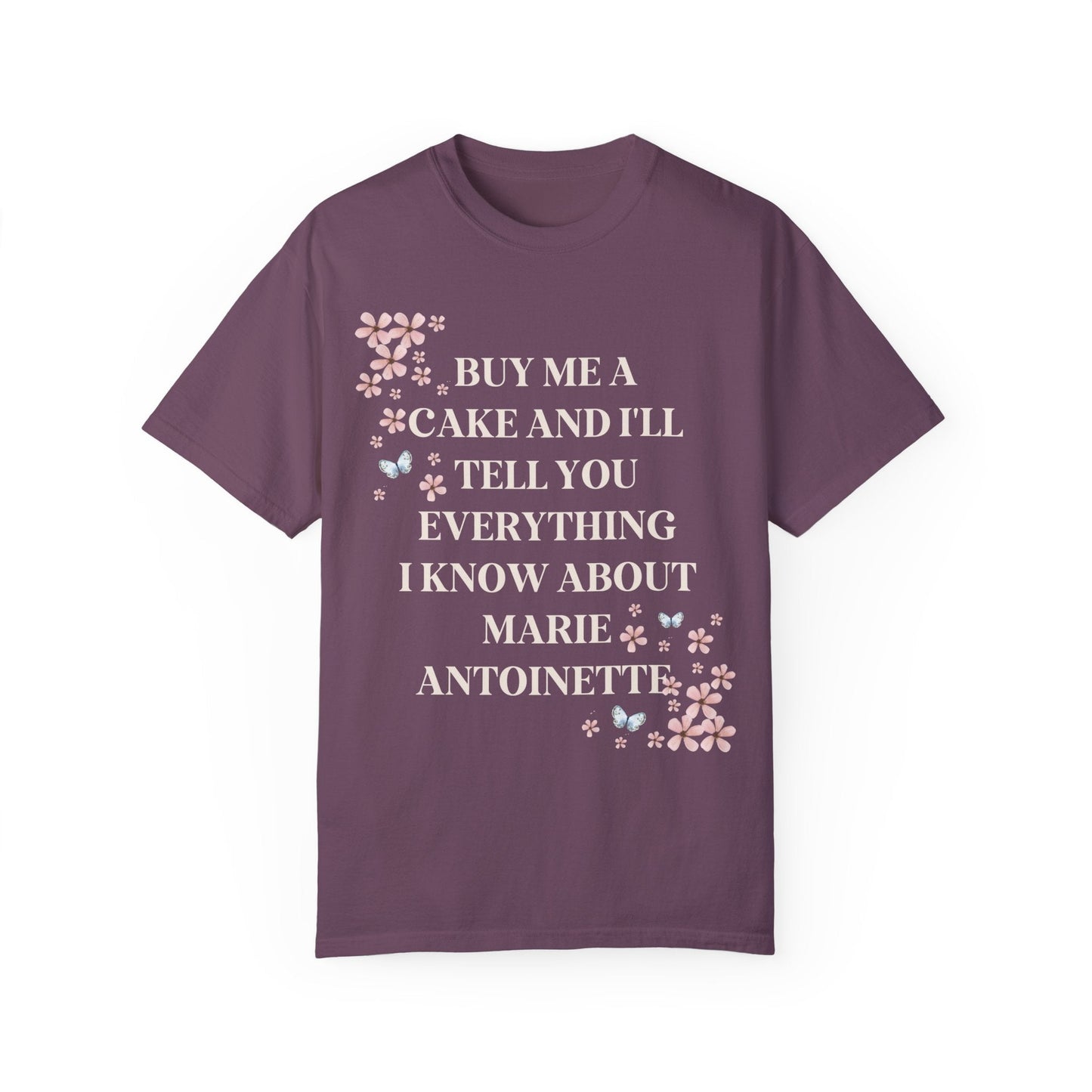 Floral Marie Antoinette History Merch