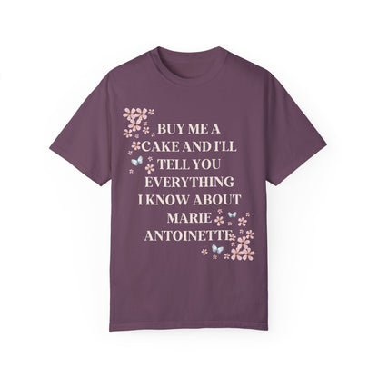 Floral Marie Antoinette History Merch