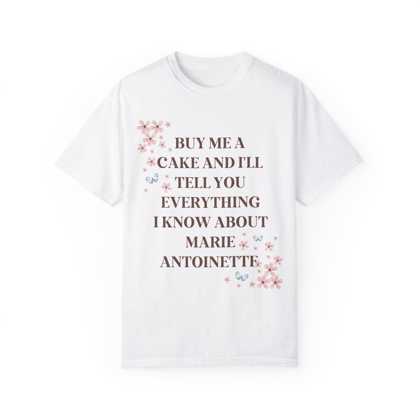 Floral Marie Antoinette History Merch