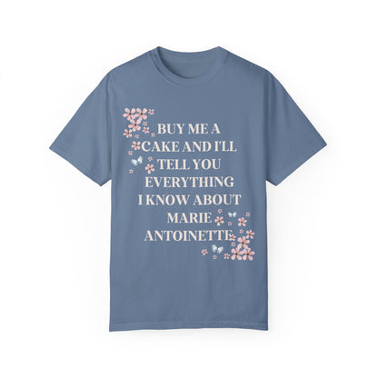Floral Marie Antoinette History Merch