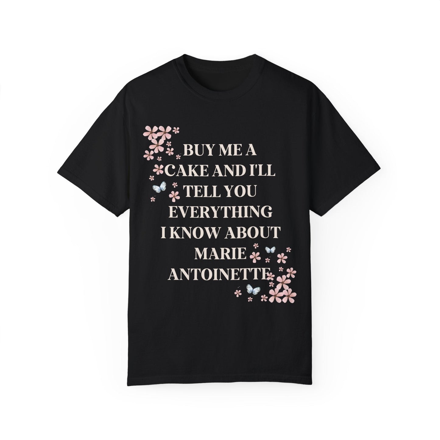 Floral Marie Antoinette History Merch