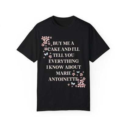 Floral Marie Antoinette History Merch