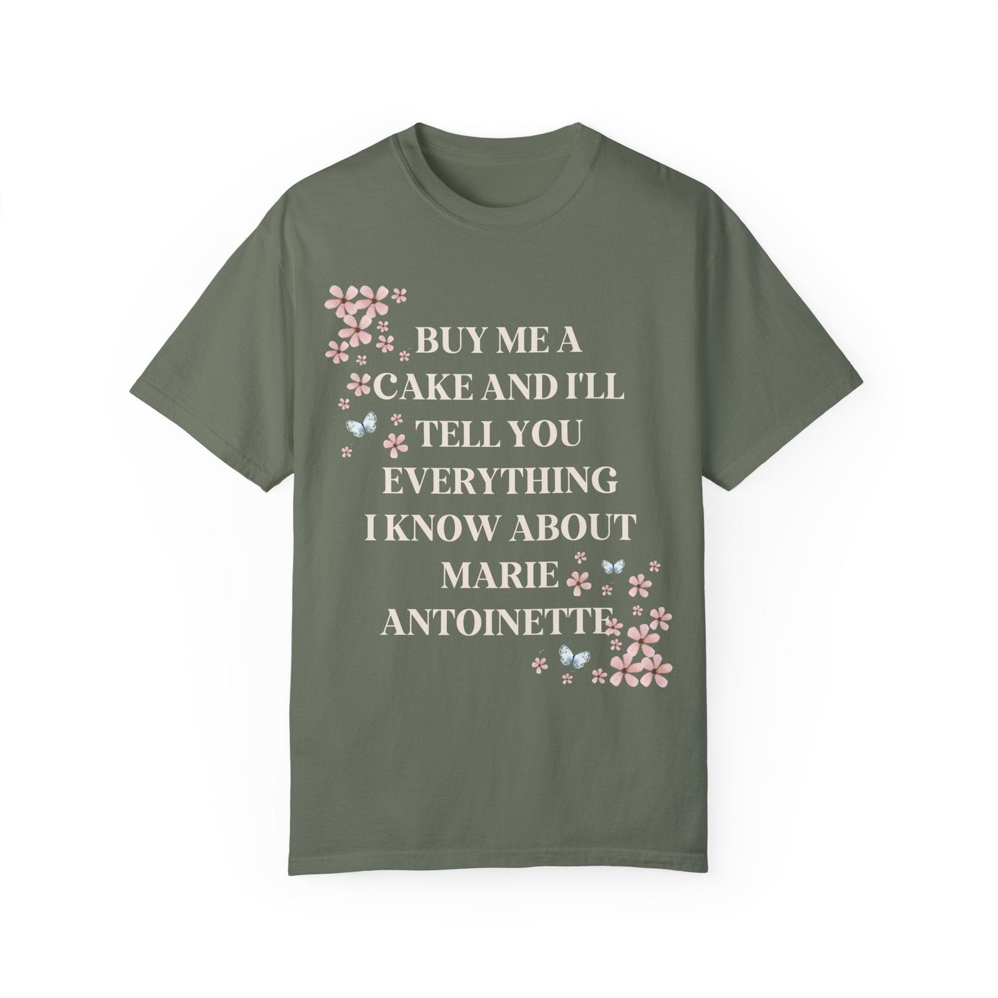 Floral Marie Antoinette History Merch