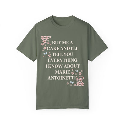 Floral Marie Antoinette History Merch