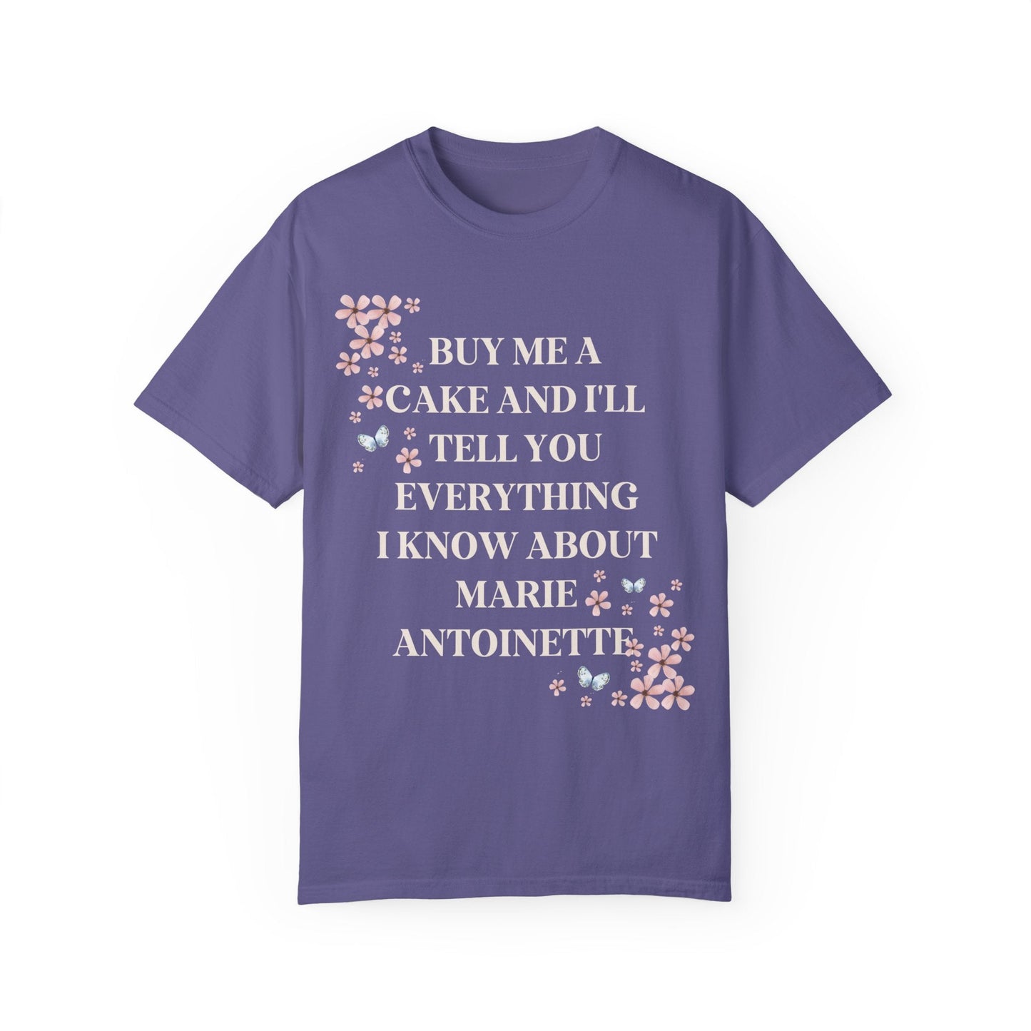Floral Marie Antoinette History Merch