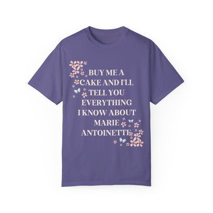 Floral Marie Antoinette History Merch