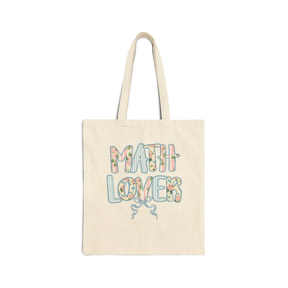Floral Math Lover Tote