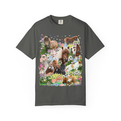 Floral Mini Horse Tee