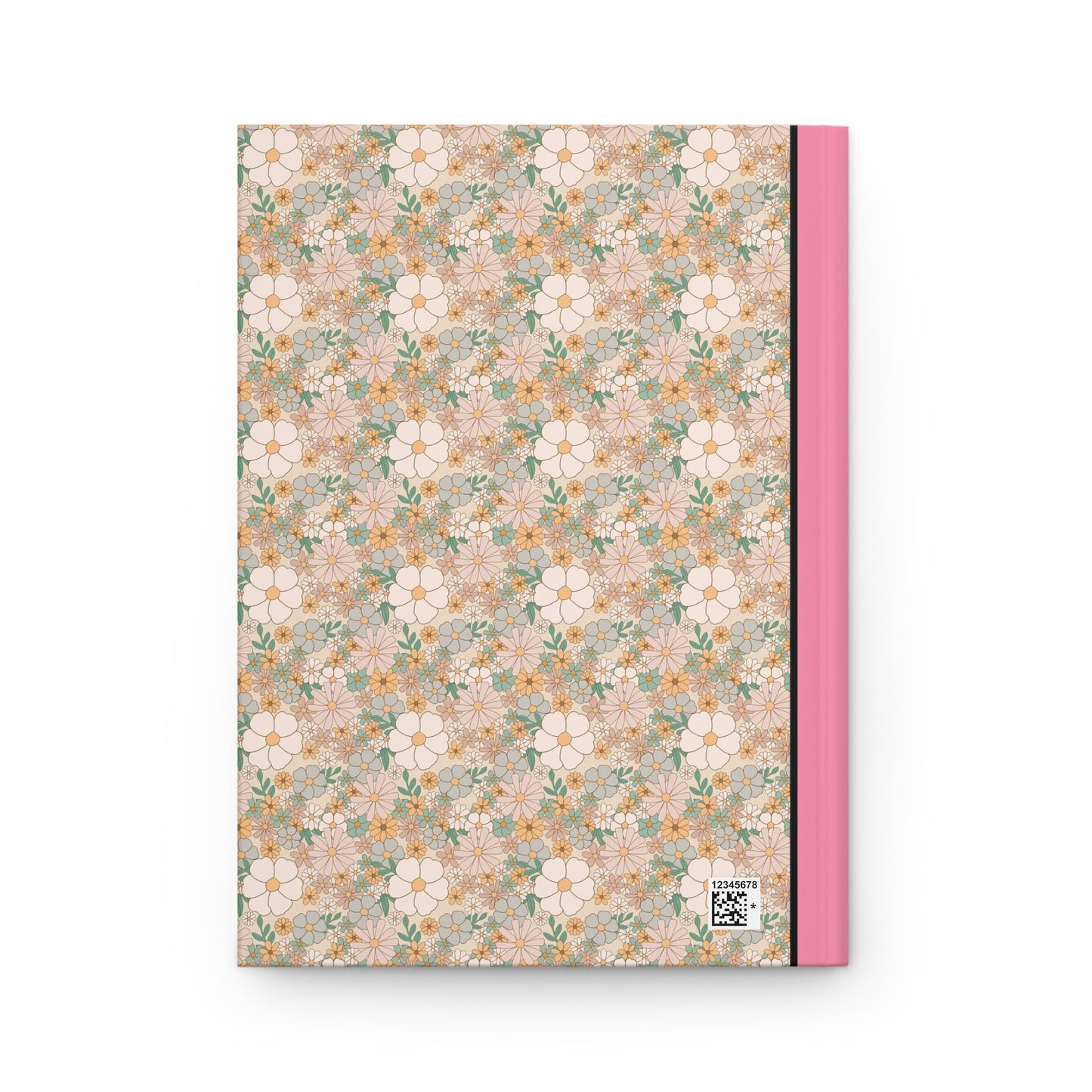 Floral Notebook with Bow