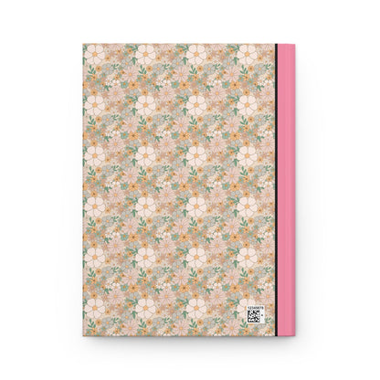 Floral Notebook with Bow