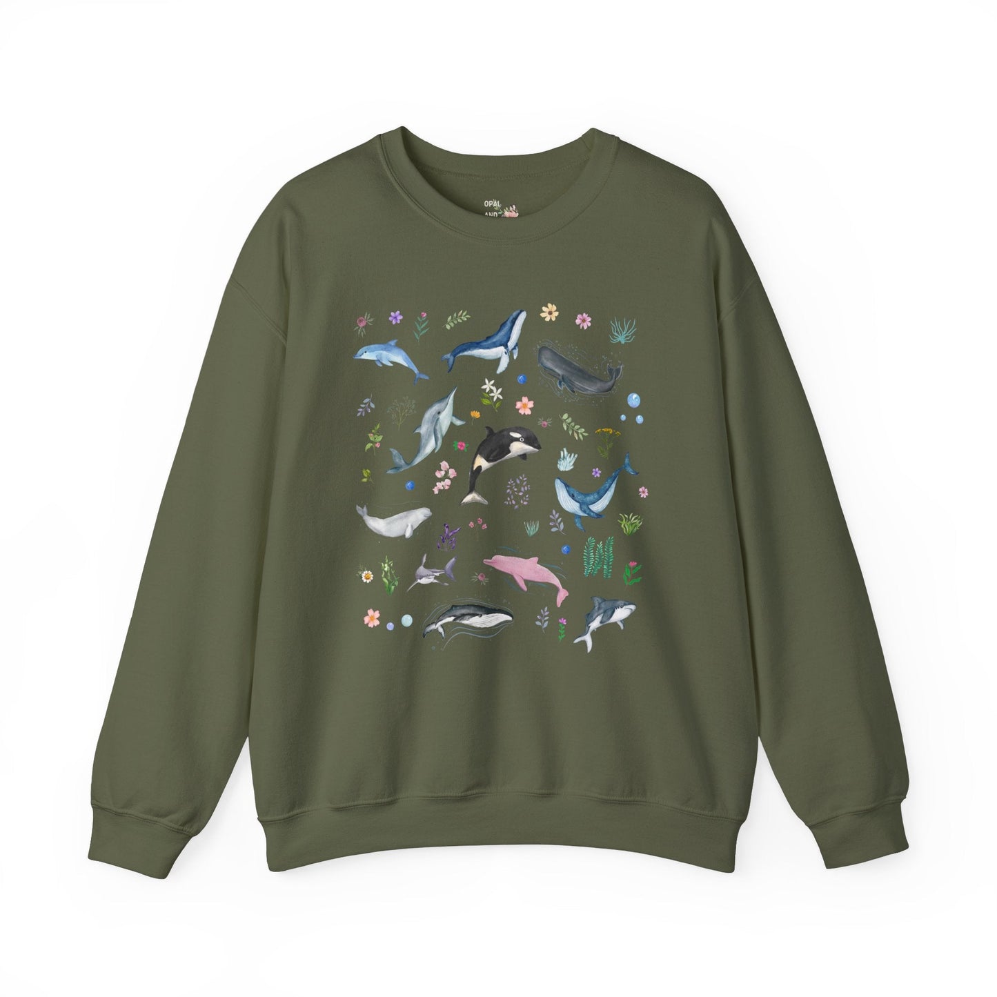 Floral Ocean Animals