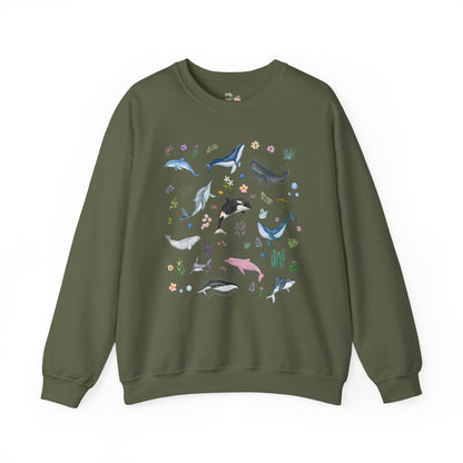 Floral Ocean Animals