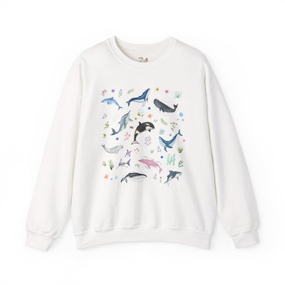 Floral Ocean Animals