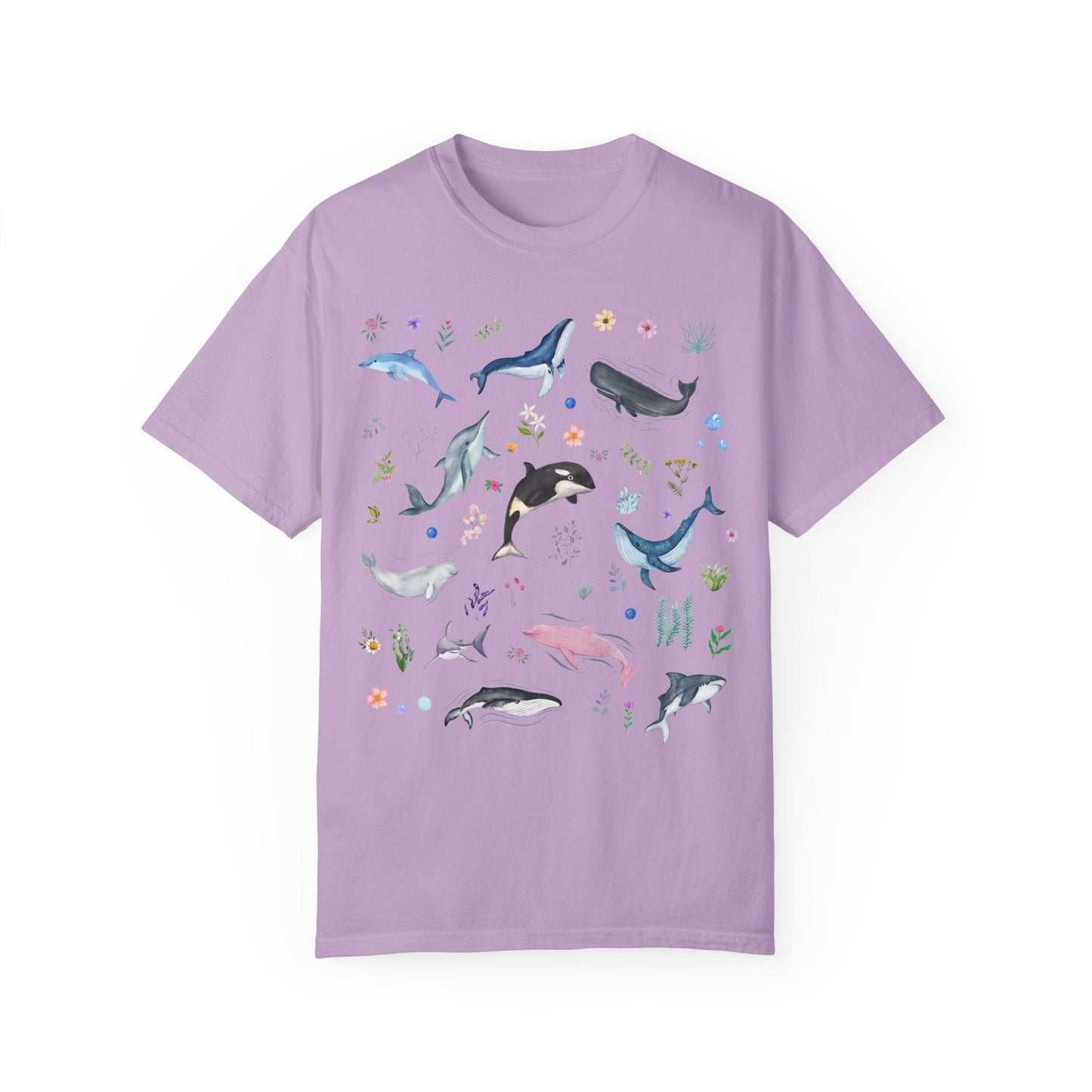 Floral Ocean Animal Tee