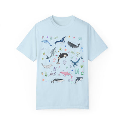 Floral Ocean Animal Tee