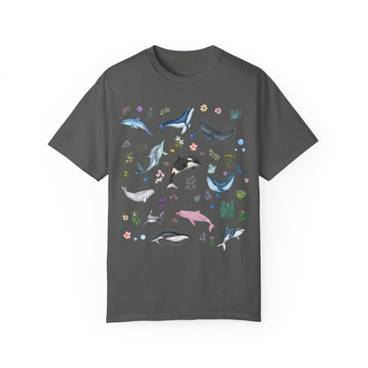 Floral Ocean Animal Tee