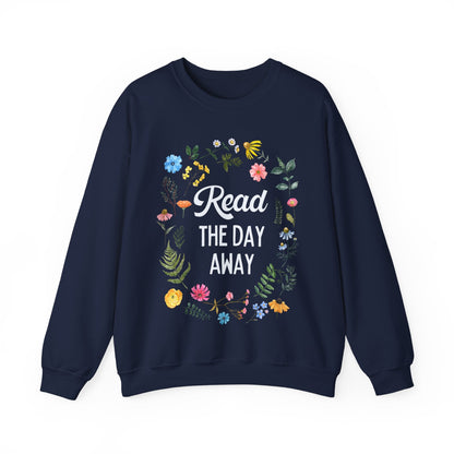 Floral Reading Sweatshirt