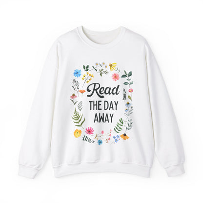 Floral Reading Sweatshirt