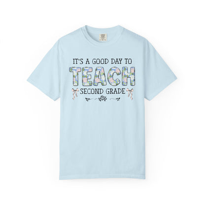 Floral Second Grade Tee