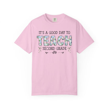 Floral Second Grade Tee