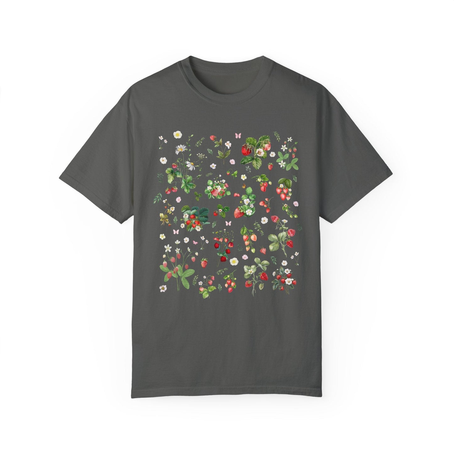 Floral Straweberry T-Shirt for Gardner