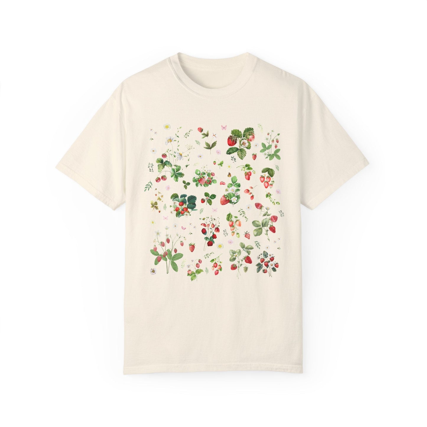 Floral Straweberry T-Shirt for Gardner