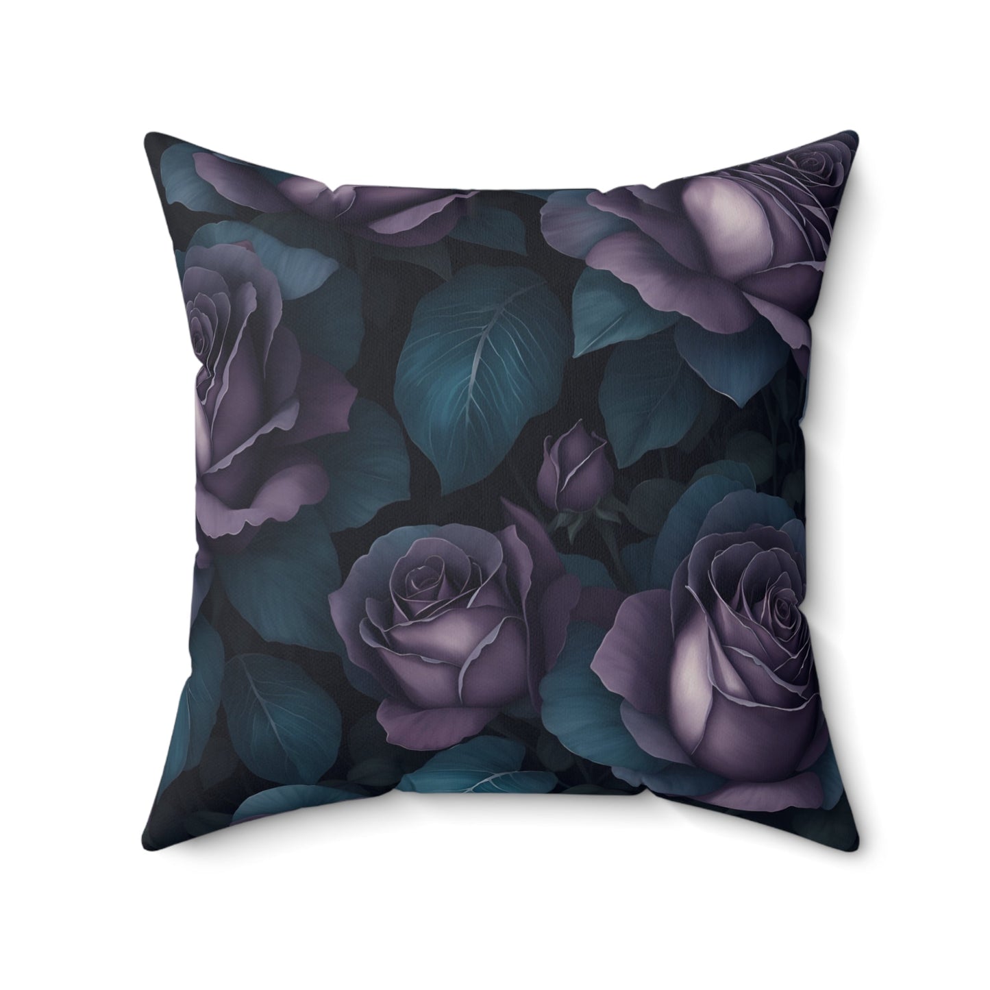 Floral Swan Pillow