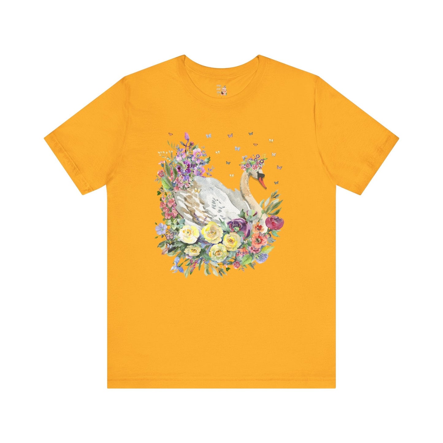 Floral Swan T-Shirt