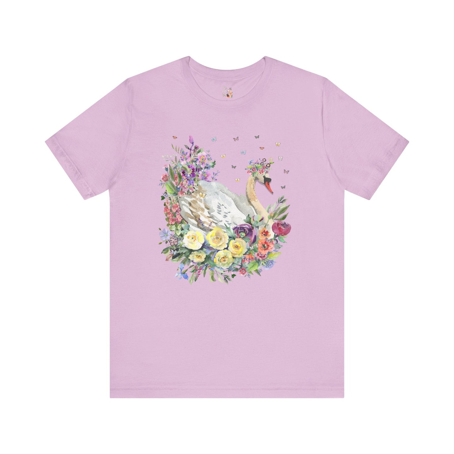 Floral Swan T-Shirt