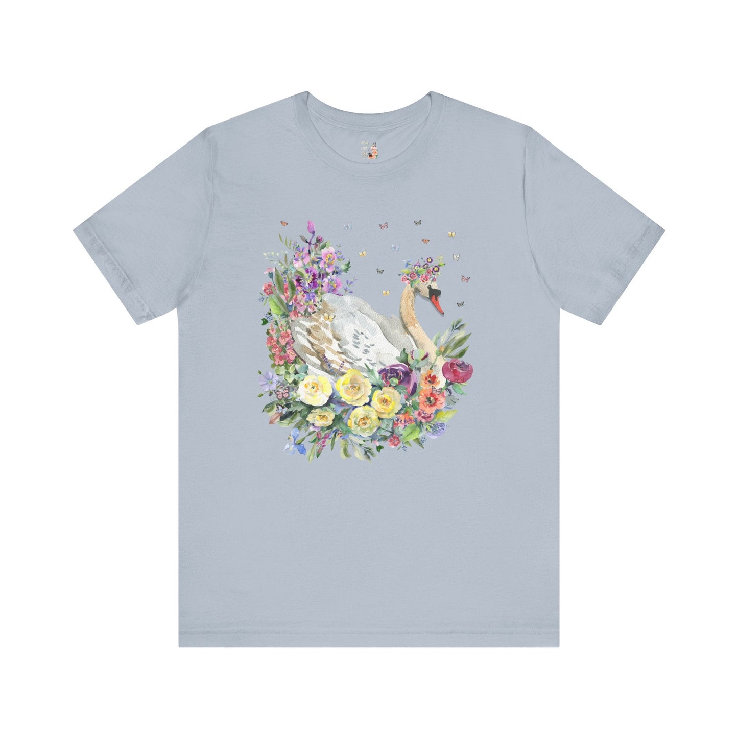 Floral Swan T-Shirt