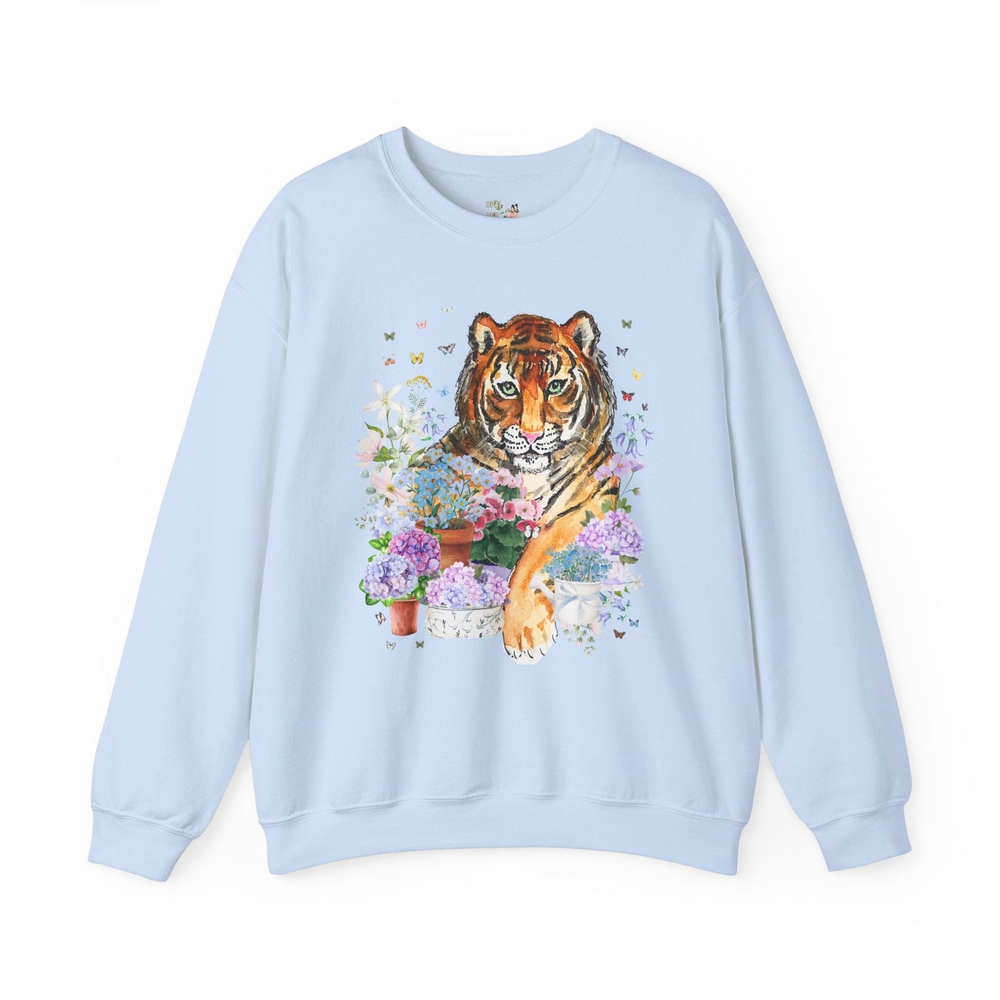 Floral Tiger Lover Sweatshirt