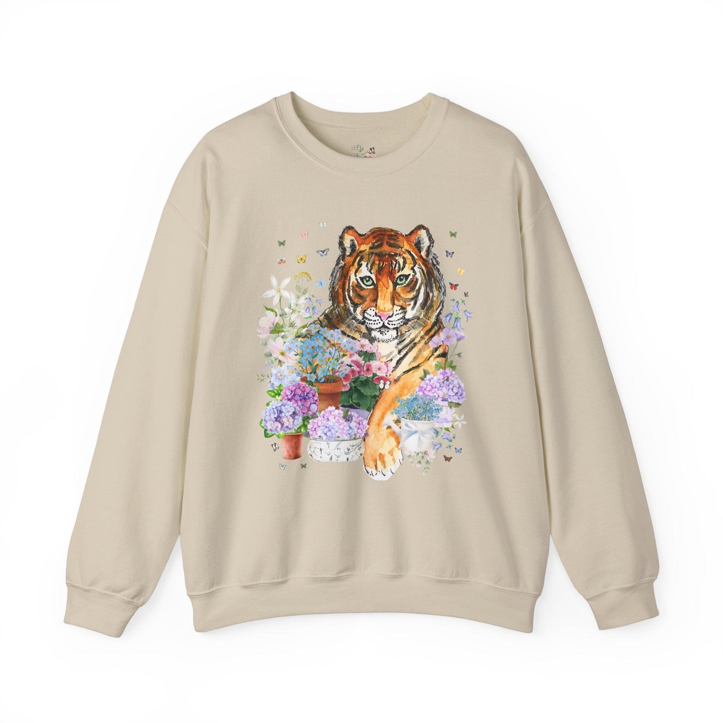 Floral Tiger Lover Sweatshirt