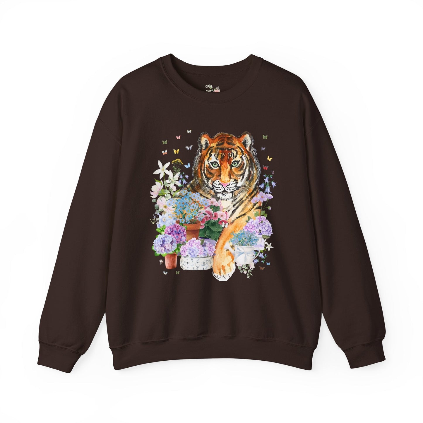 Floral Tiger Lover Sweatshirt