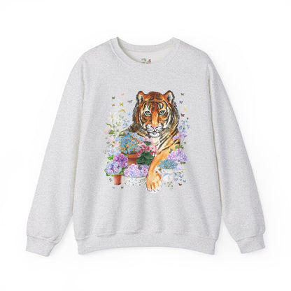 Floral Tiger Lover Sweatshirt