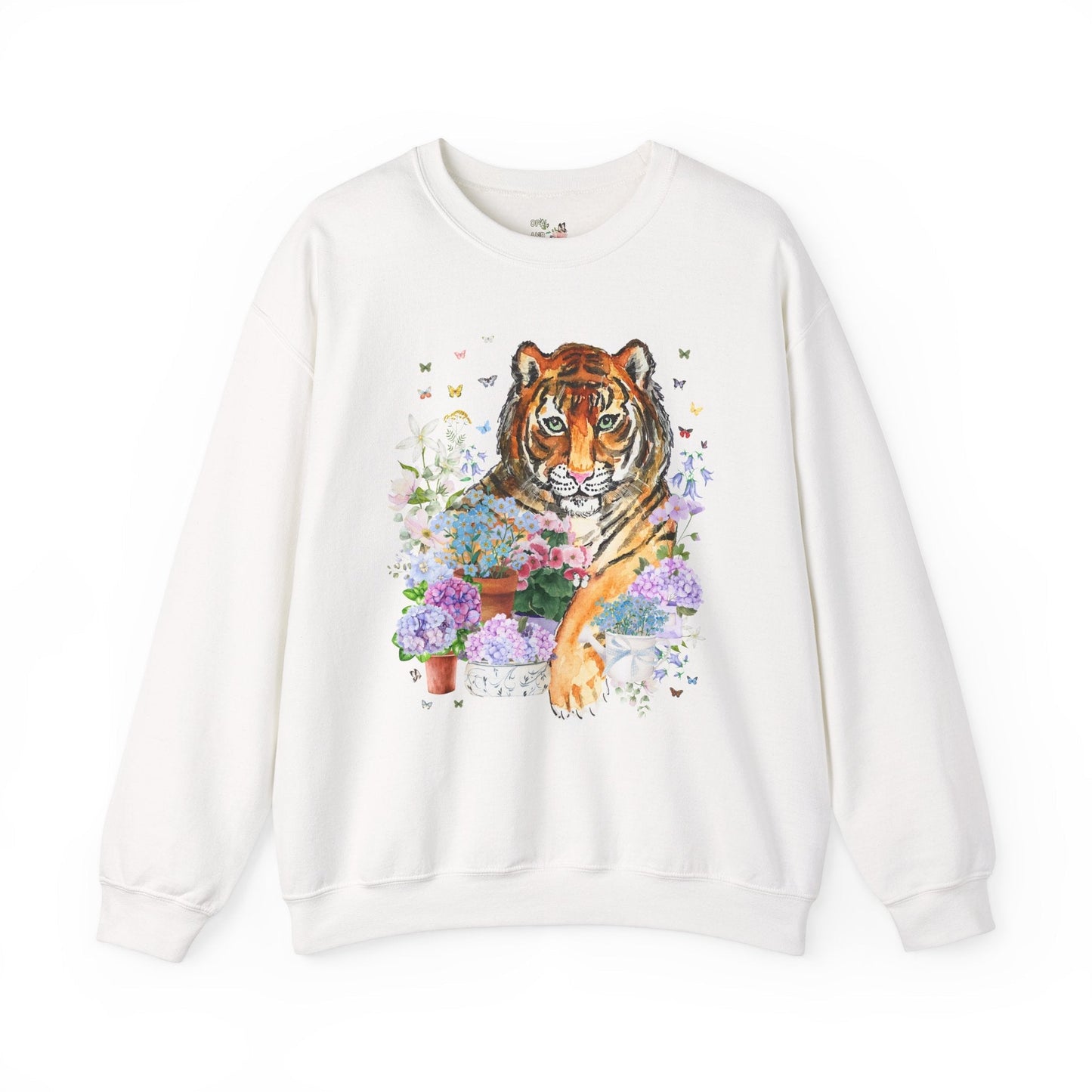 Floral Tiger Lover Sweatshirt