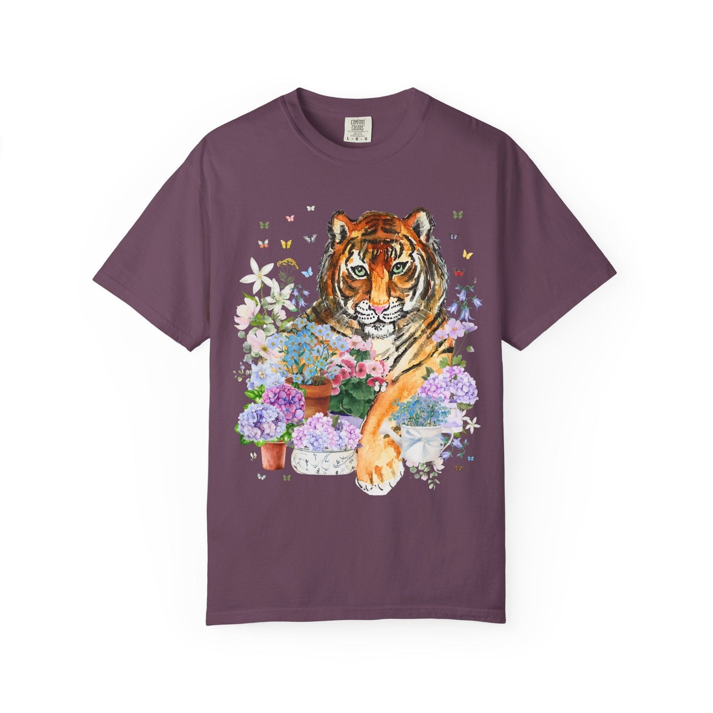 Floral Tiger Lover Tee