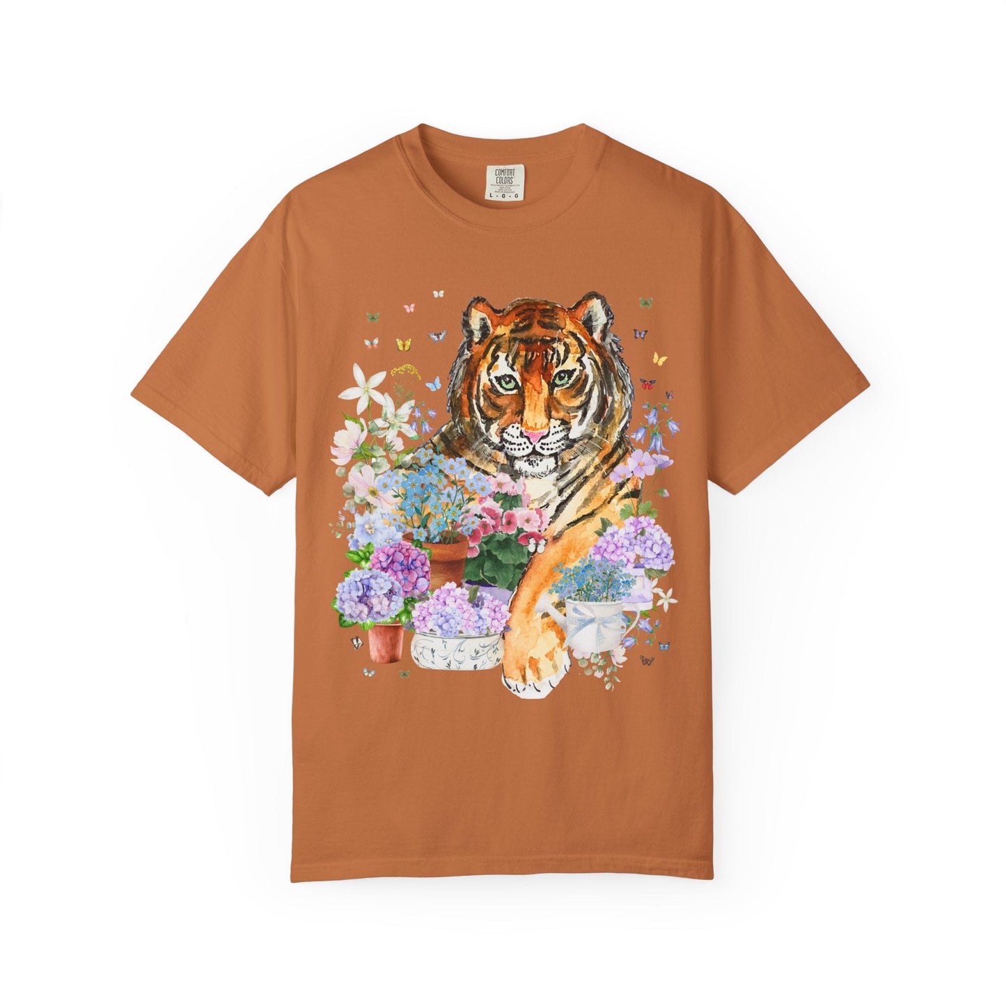 Floral Tiger Lover Tee