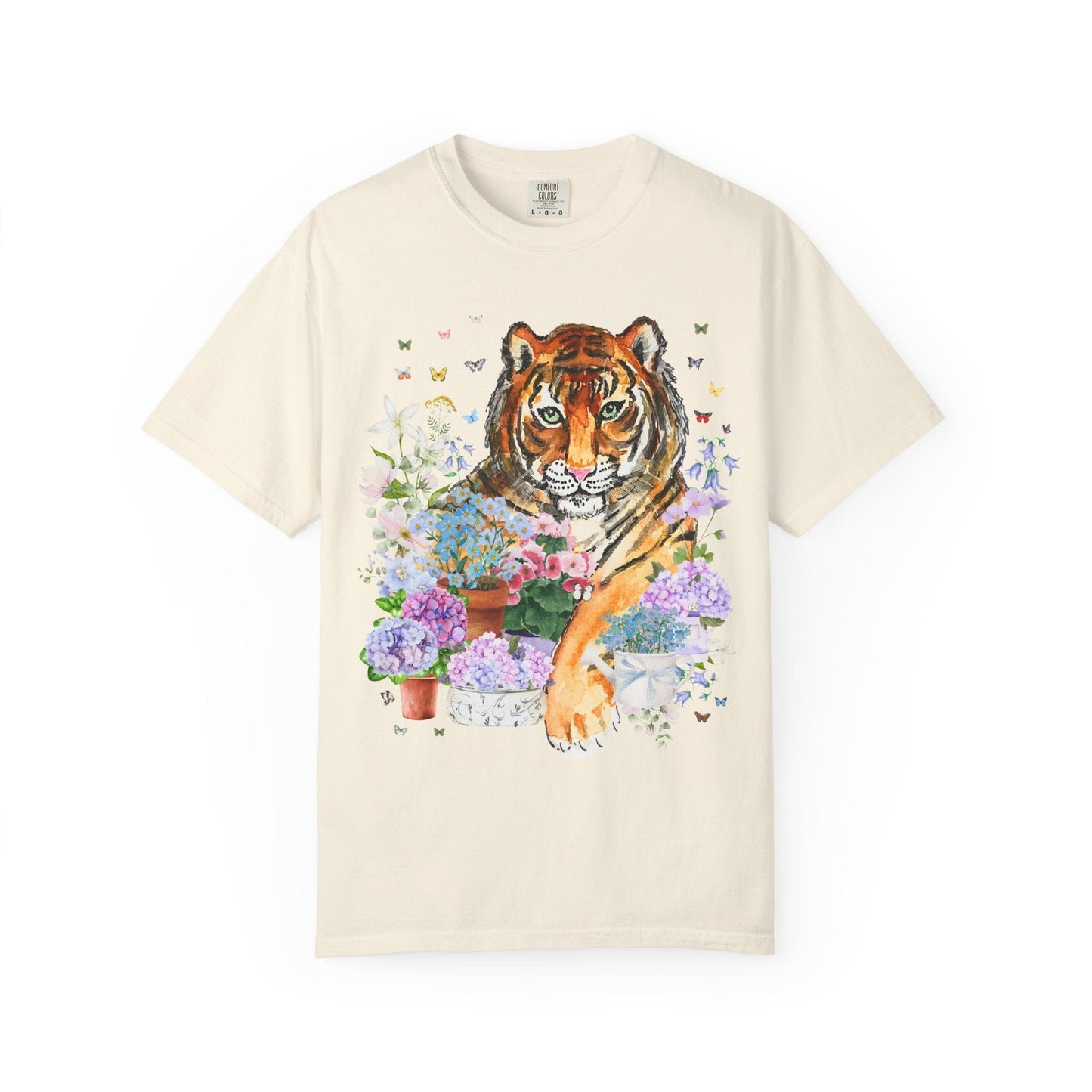 Floral Tiger Lover Tee